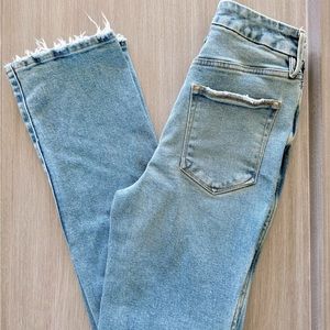 Good American Good Curve straight jean